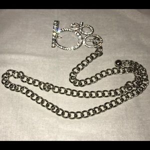 Bebe Bling chain belt